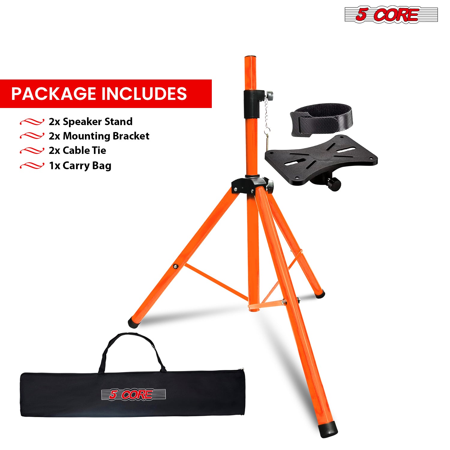 5 Core Speaker Stand Tripod Fl - Studio Monitor Speaker ulasan dan harga