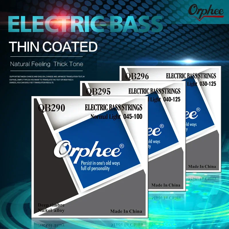Orphee Bass Strings QB Series  - Bass Guitar Strings ulasan dan harga