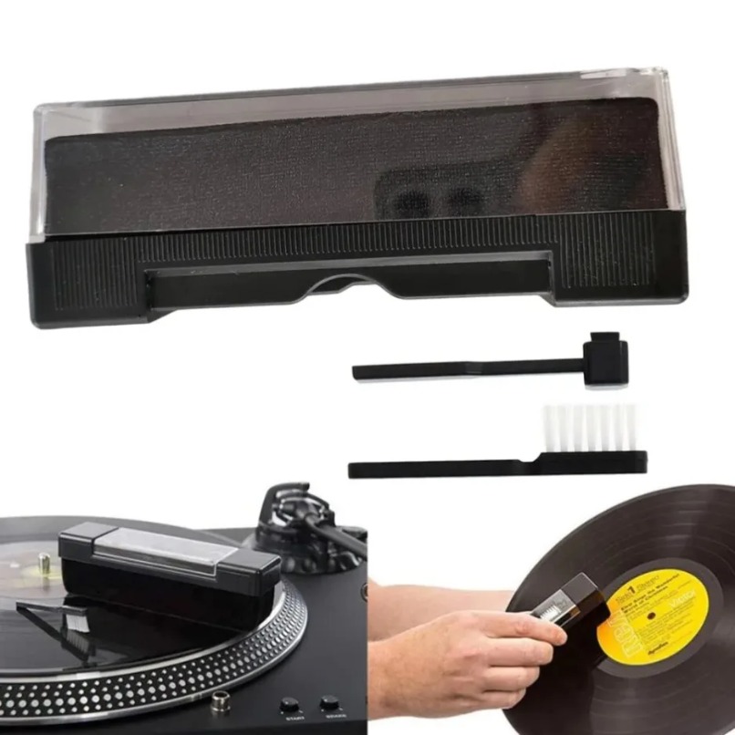 Antistatic Vinyl Record Cleane - Audio Music Remover ulasan dan harga