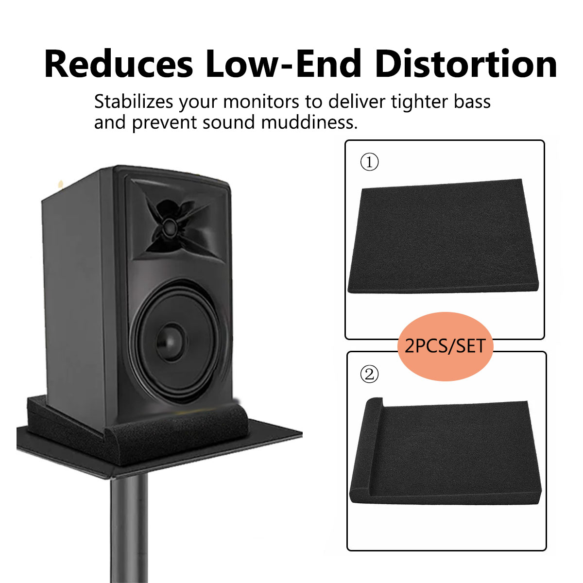 Studio Monitor Isolation Pads  - Studio Monitor Speaker ulasan dan harga