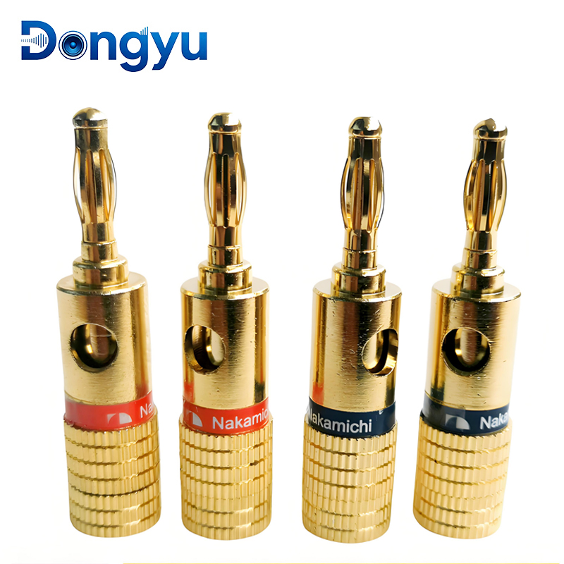 4MM Nakamichi Banana Connector - Audio Music For Video ulasan dan harga