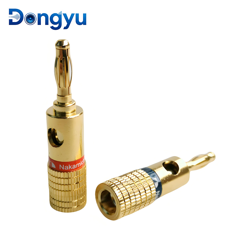 4MM Nakamichi Banana Connector - Audio Music For Video ulasan dan harga