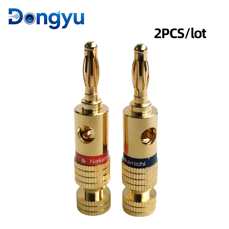 4MM Nakamichi Banana Connector - Audio Music For Video ulasan dan harga