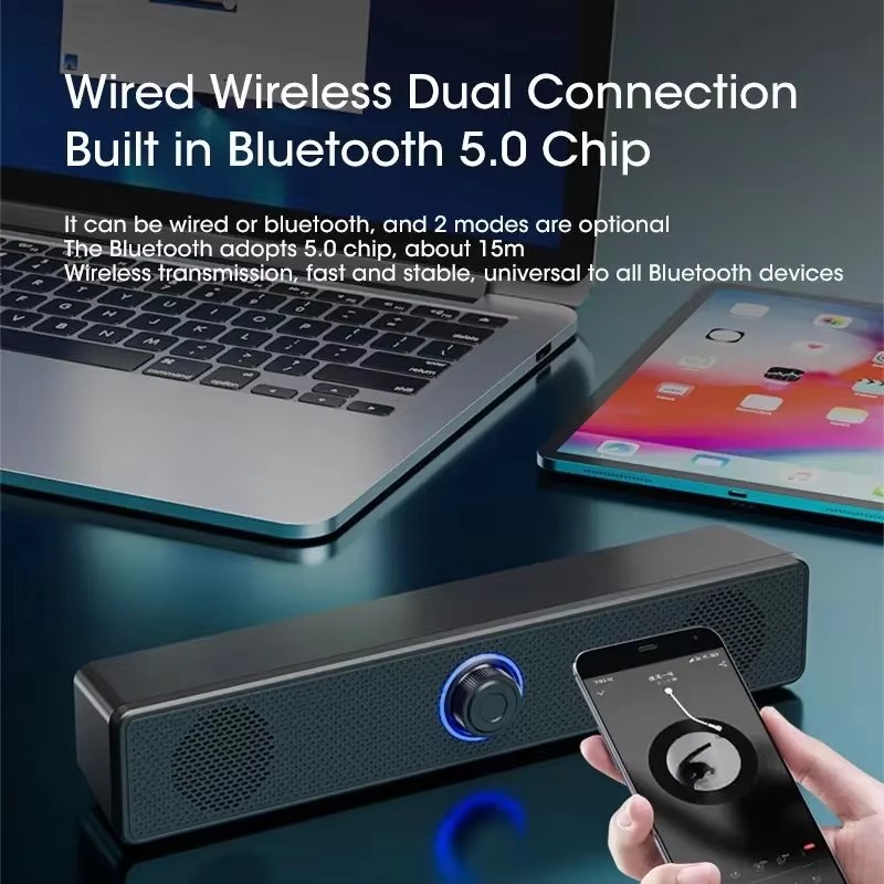 Wired Wireless Bluetooth Speak - Audio Music Box ulasan dan harga