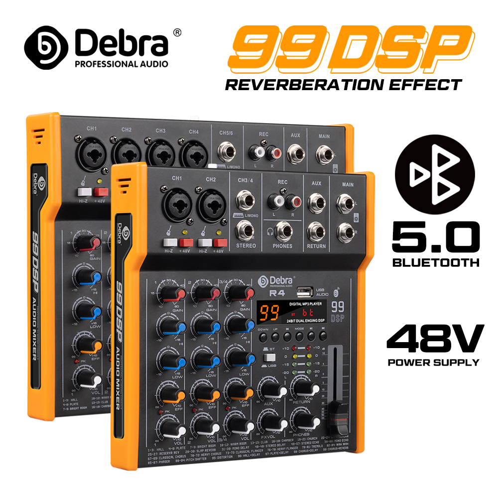 Debra R4/R6 6-Channel Multi-Au - Audio Music Dj ulasan dan harga