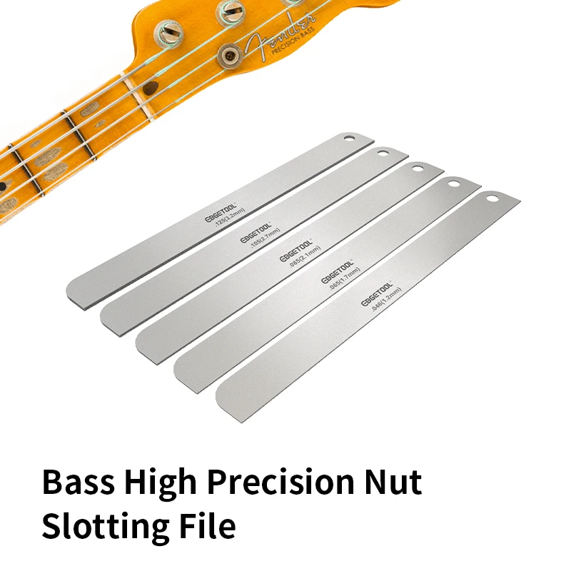 Gauged Nut Slotting File Set f - Bass Guitar Strings ulasan dan harga