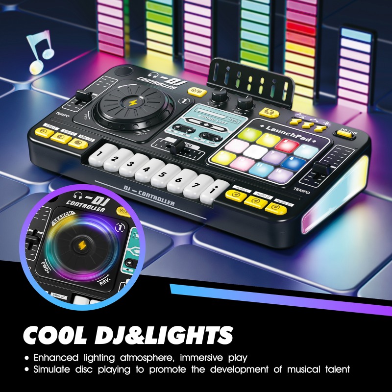 Multifunctional DJ Mixer Child - Audio Music Dj ulasan dan harga