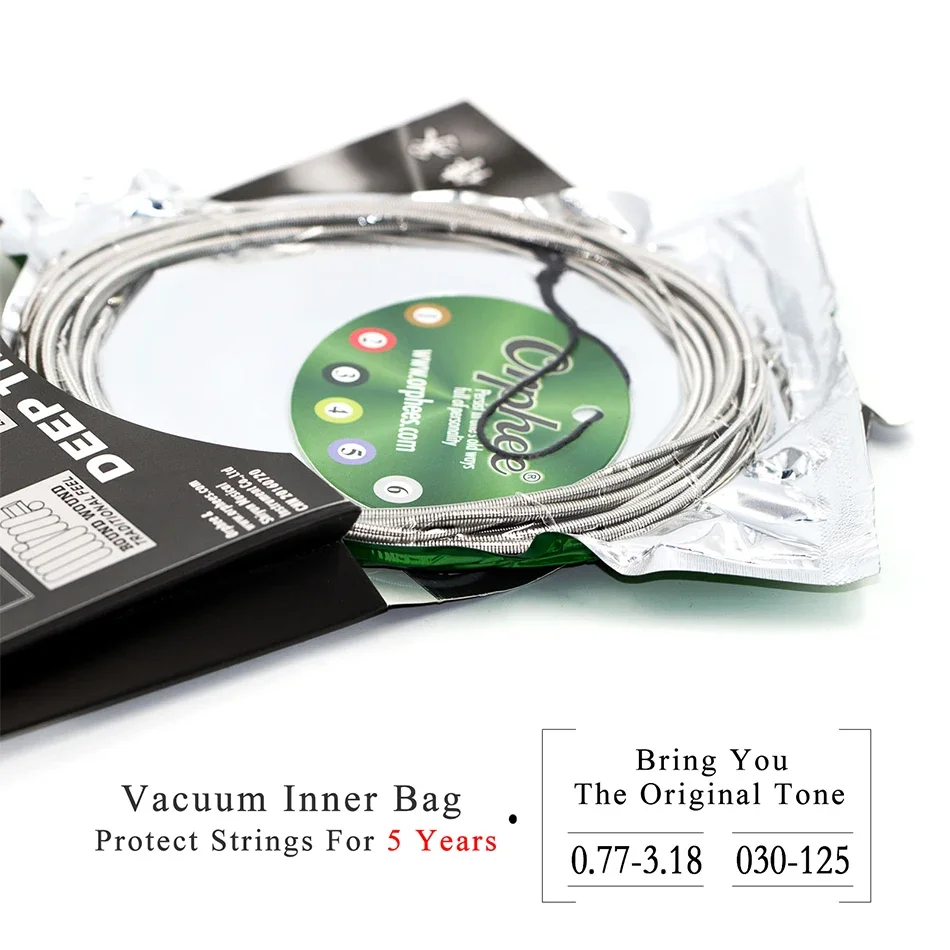 Orphee QB Series 4/5/6 Strings - Bass Guitar Strings ulasan dan harga