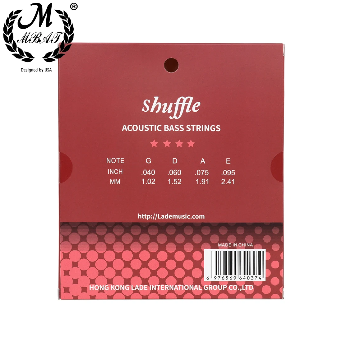 M MBAT Acoustic Bass Strings 4 - Bass Guitar Strings ulasan dan harga
