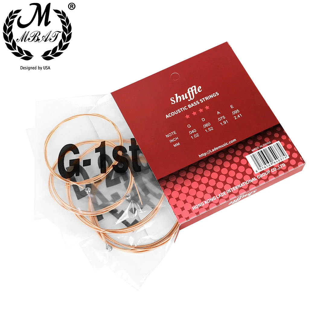 M MBAT Acoustic Bass Strings 4 - Bass Guitar Strings ulasan dan harga