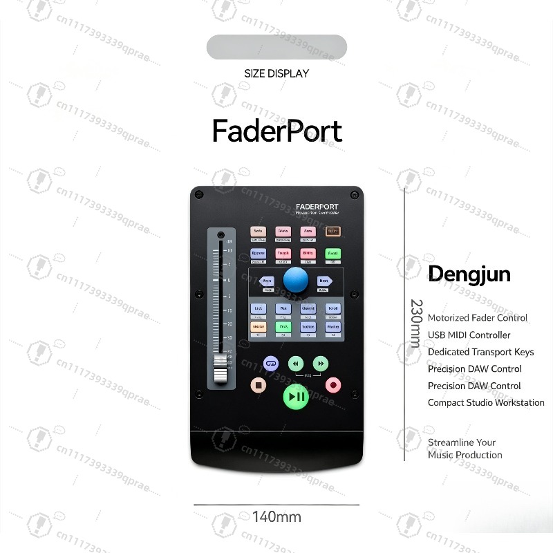 1 Channel Motorized Fader USB  - Audio Music Production ulasan dan harga