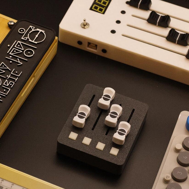 EM-PO2 MIDI Controller 4 Fader - Audio Music Production ulasan dan harga