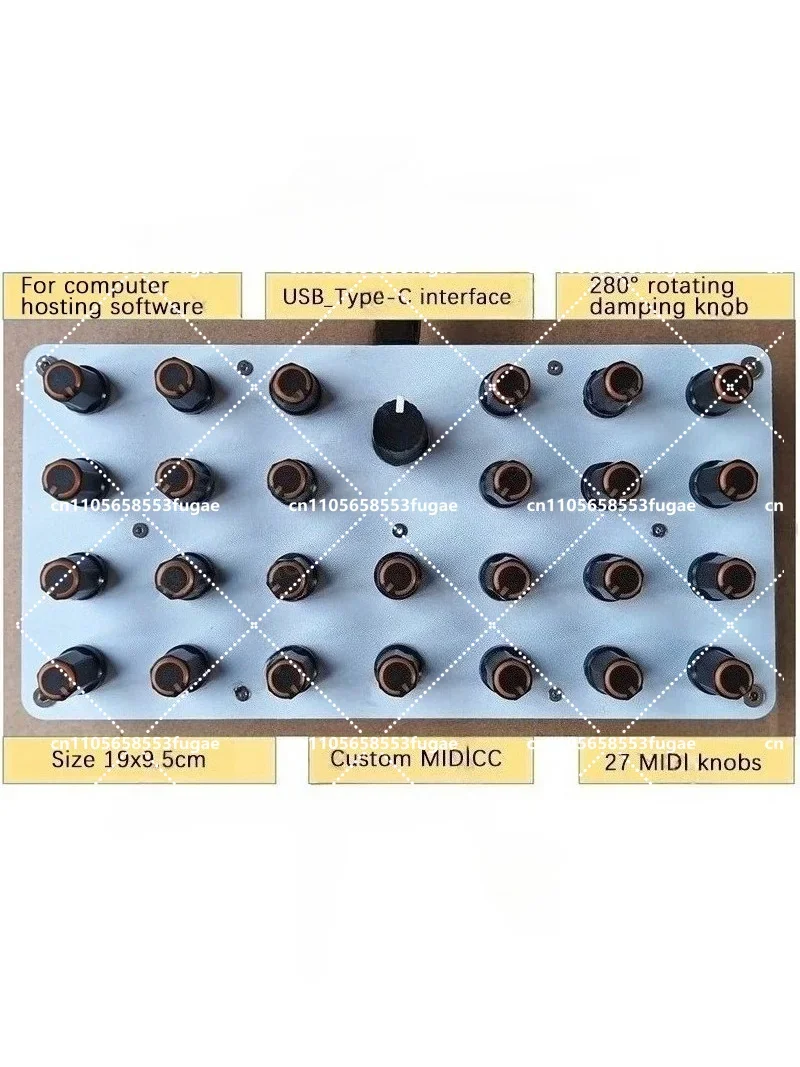 MIDI Controller with USB-C Int - Audio Music Software ulasan dan harga