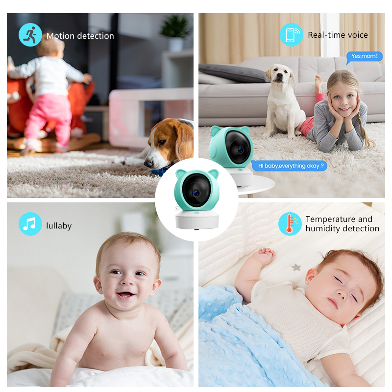 Danmini 1080P Baby Monitor Mob - Audio Music For Video ulasan dan harga