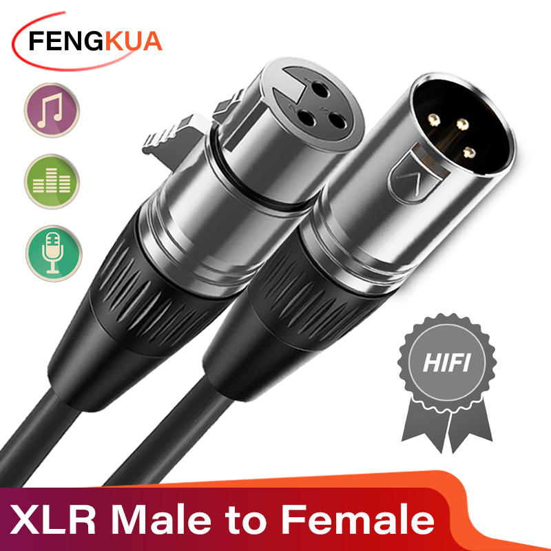 3Pin XLR Cable Male to Female  - Audio Music Box ulasan dan harga