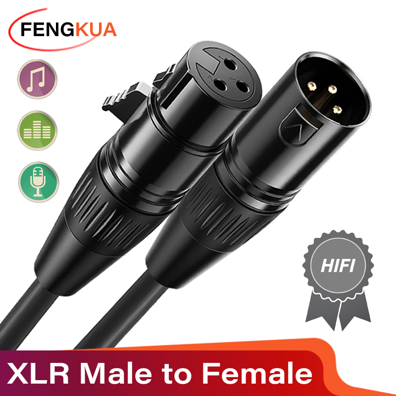 3Pin XLR Cable Male to Female  - Audio Music Box ulasan dan harga