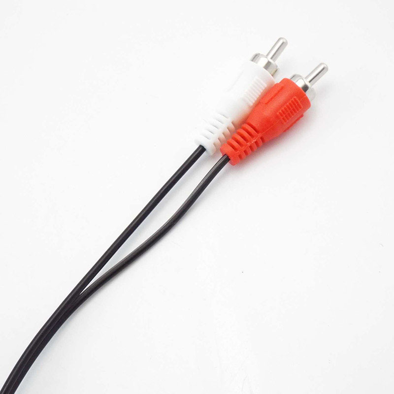 1m-5m Dual 2RCA 2 RCA Male to  - Audio Music Box ulasan dan harga