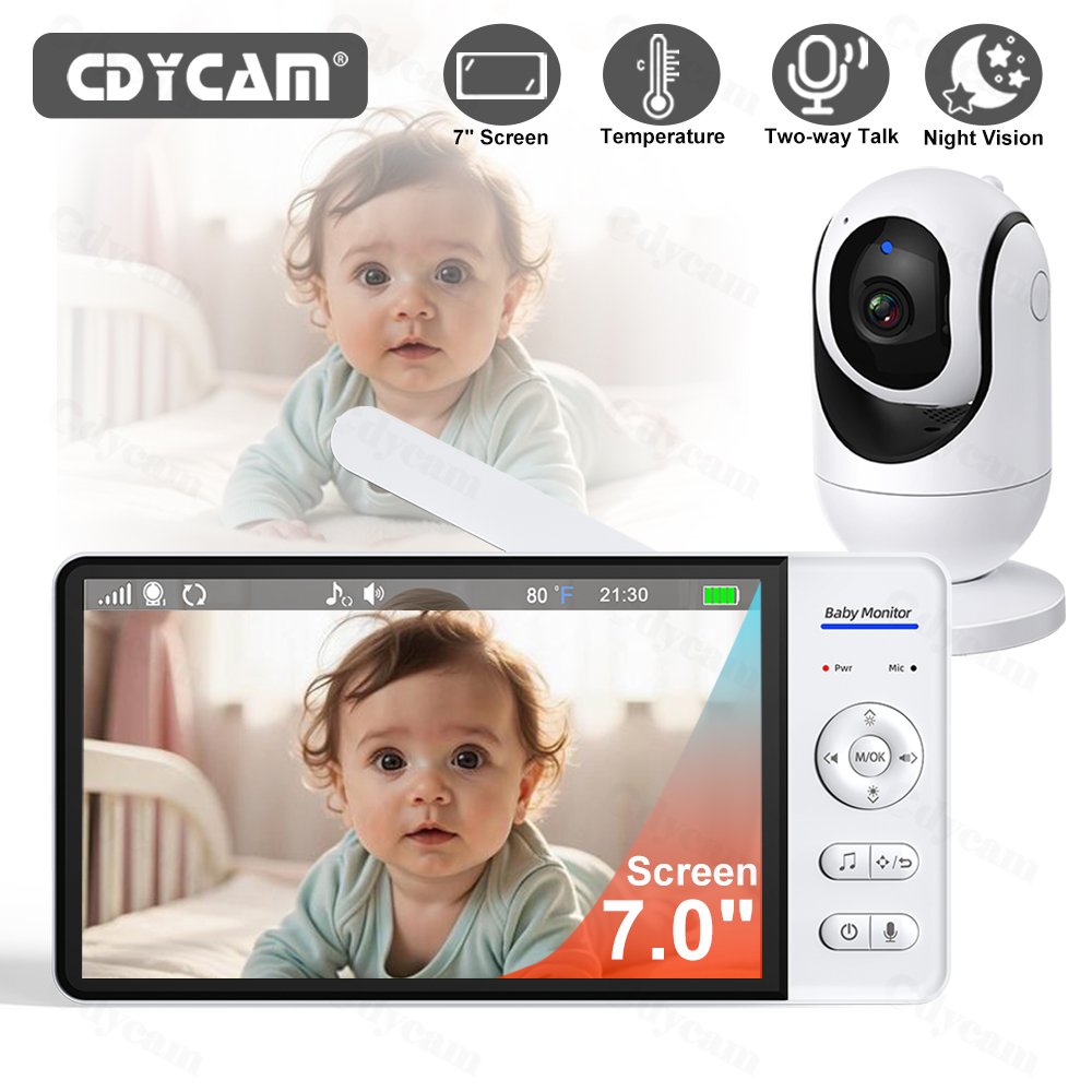 7 Inch Video Baby Monitor Nigh - Audio Music For Video ulasan dan harga