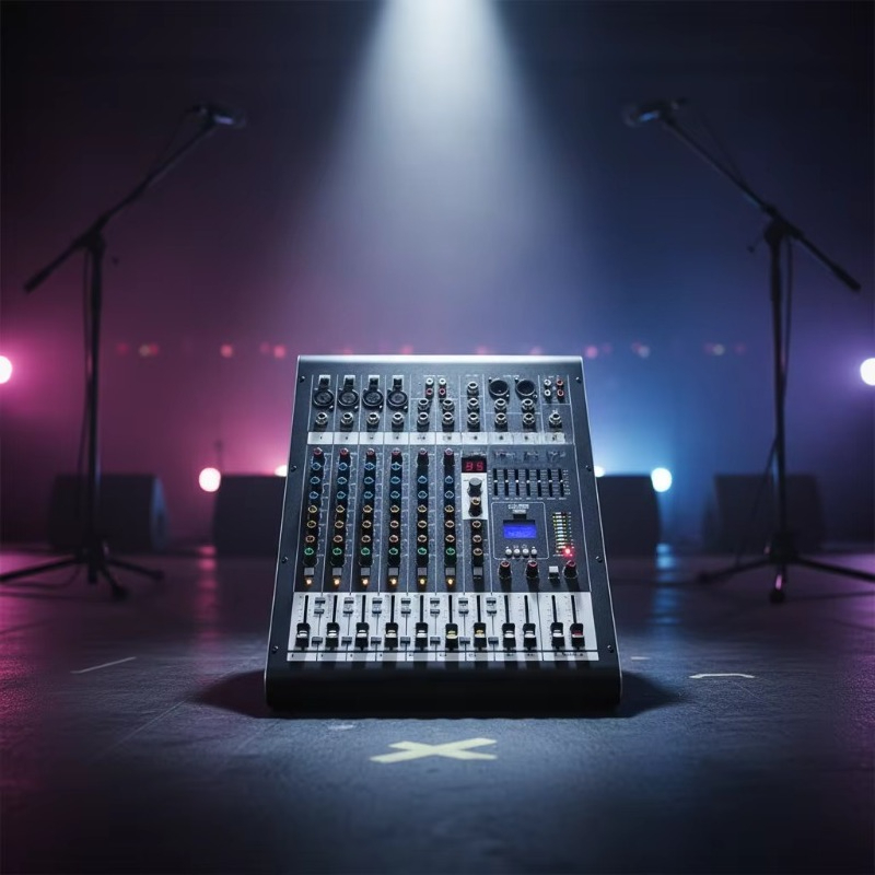 Professional 8-channel mixer X - Audio Music Production ulasan dan harga