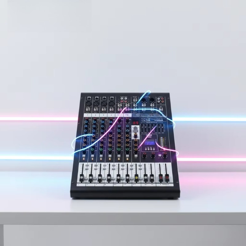 Professional 8-channel mixer X - Audio Music Production ulasan dan harga