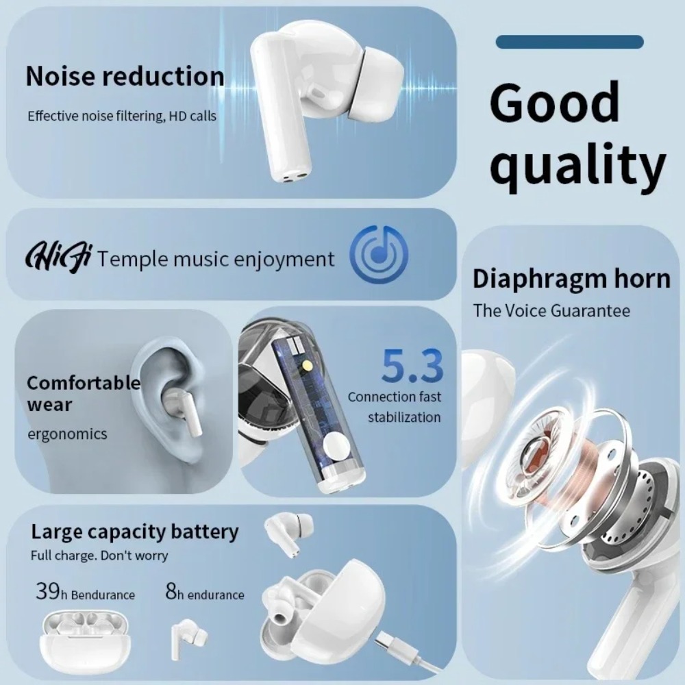 New wireless Bluetooth headset - Contact Pickup Mic ulasan dan harga