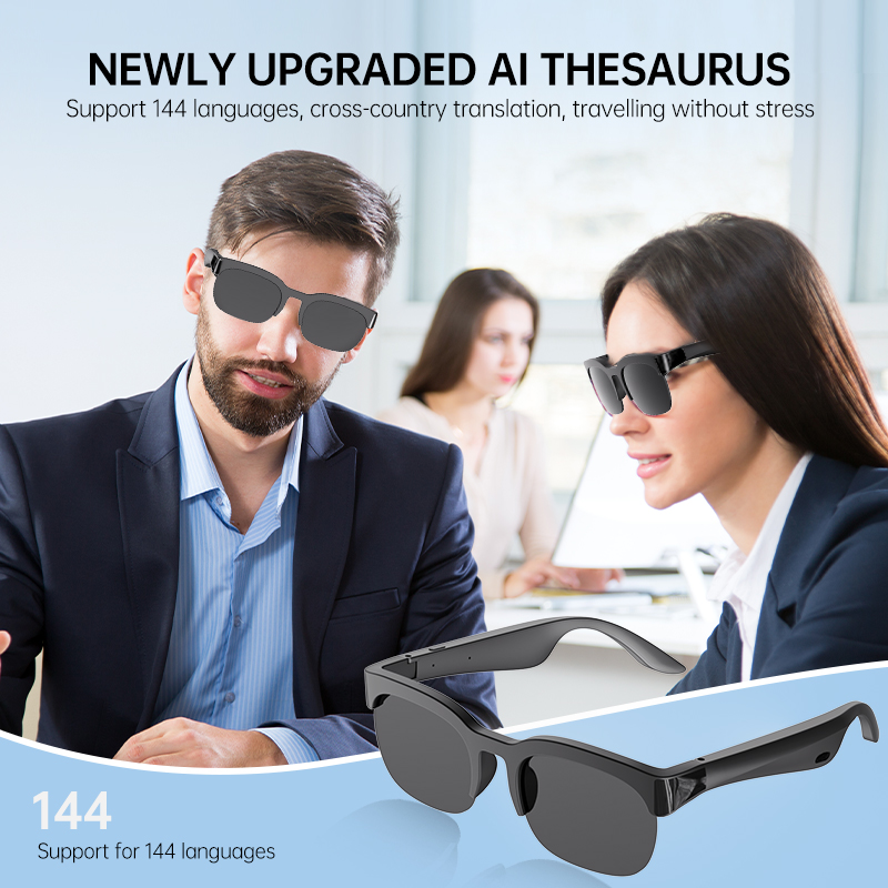 Bluetooth Audio Smart Glasses  - Audio Music For Video ulasan dan harga