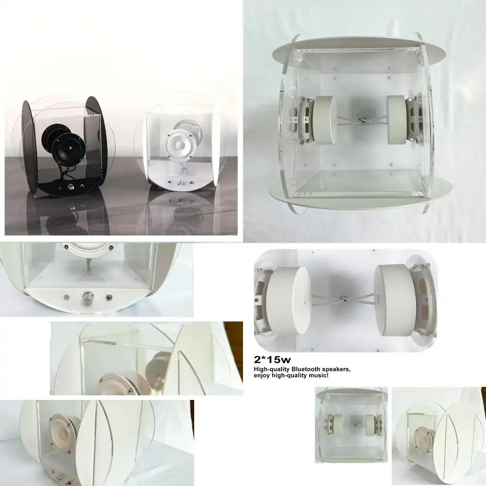 Transparent Blue Tooth Bt Spea - Audio Music Box ulasan dan harga