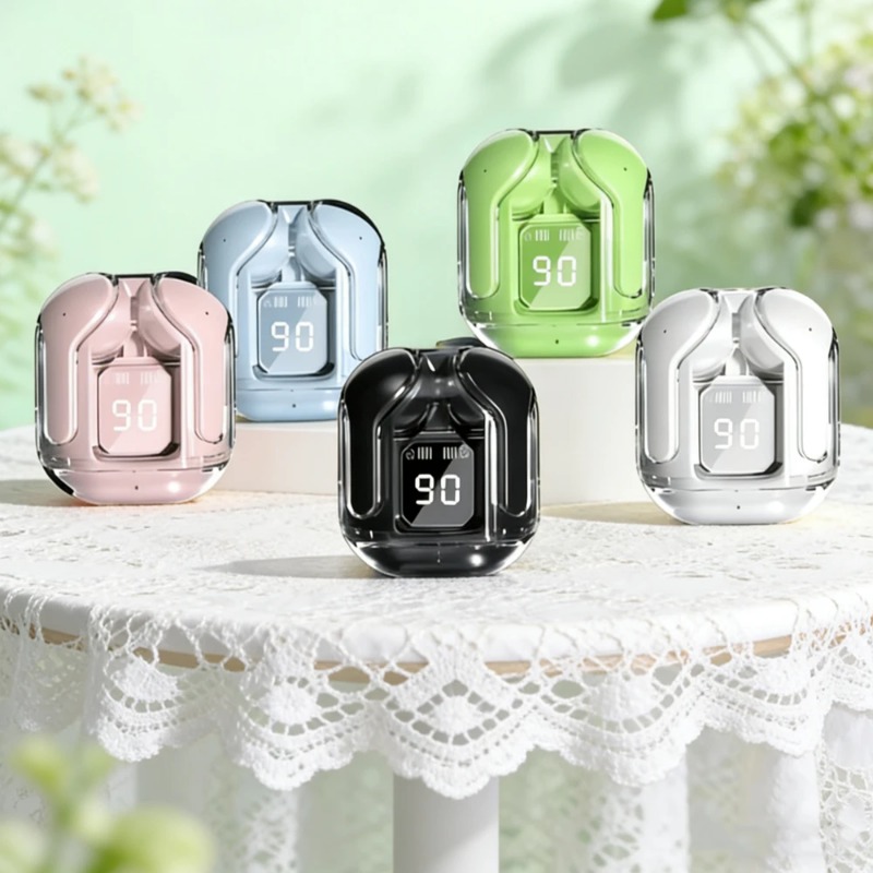 T2 Wireless Mini Earbuds LED P - Contact Pickup Mic ulasan dan harga