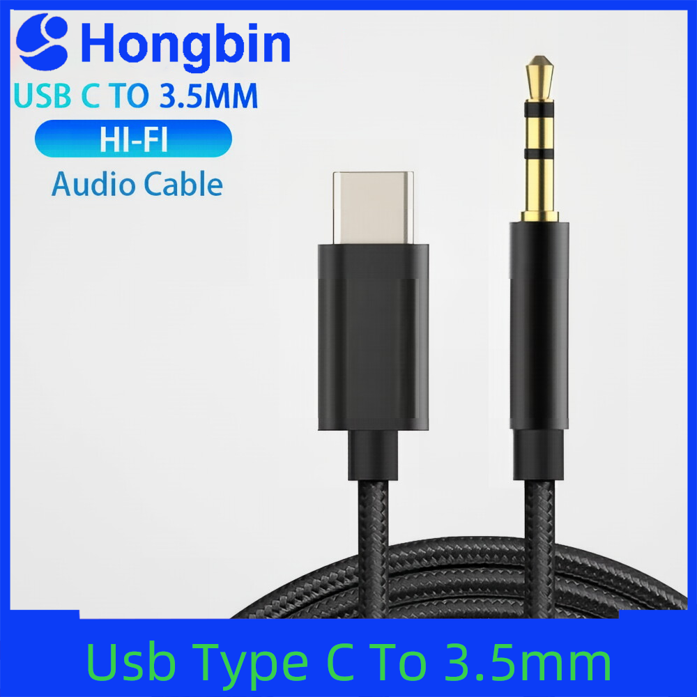Usb Type C To 3.5mm Aux Audio  - Contact Pickup Mic ulasan dan harga