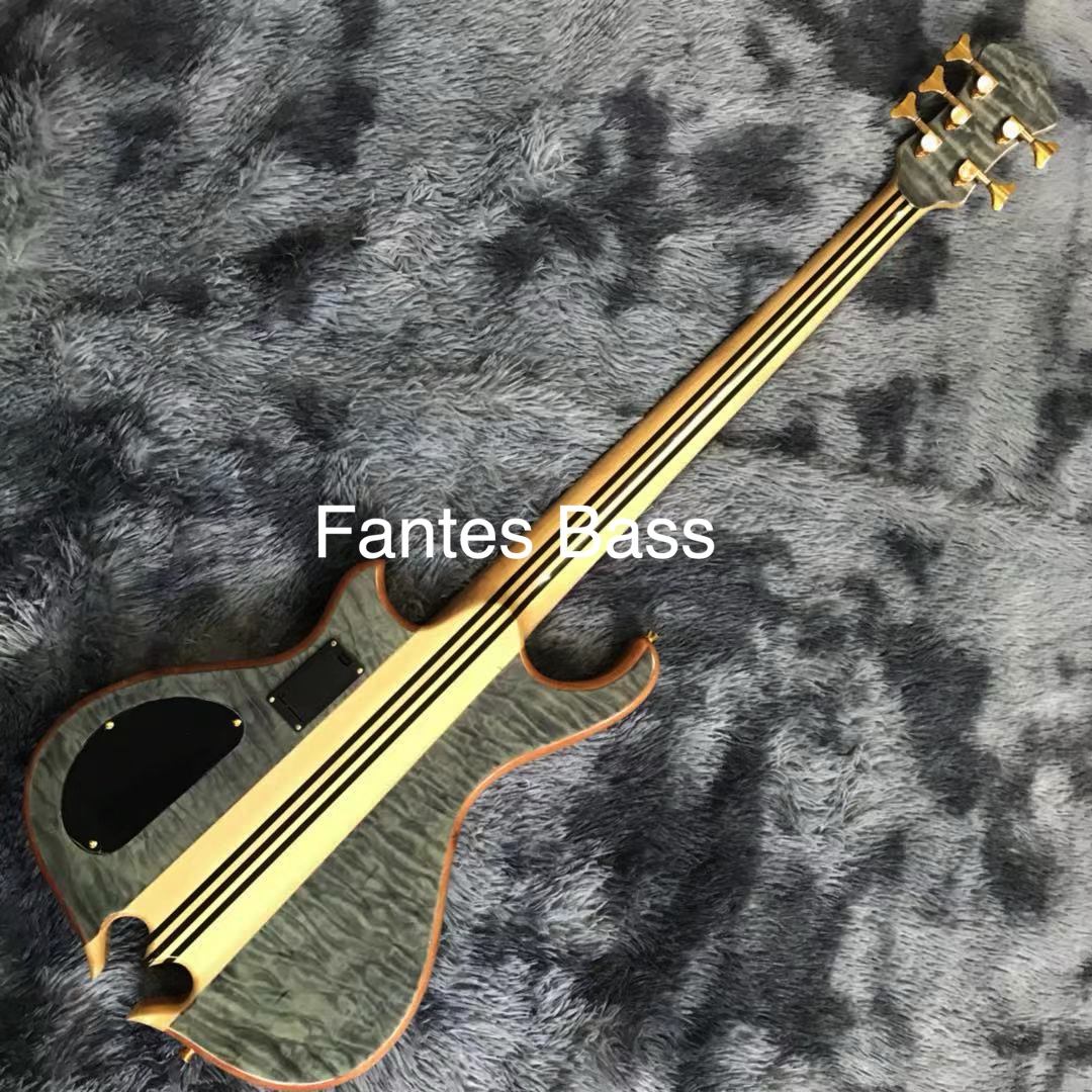 Custom Alem Flamed Maple Top C - Bass Guitar Strings ulasan dan harga