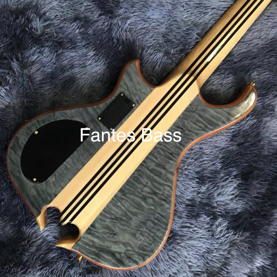 Custom Alem Flamed Maple Top C - Bass Guitar Strings ulasan dan harga